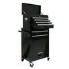Rolling Tool Chest on Wheels – Black Storage Cabinet with Drawers