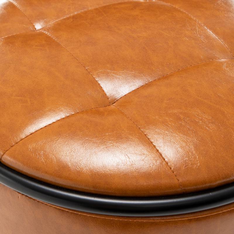 Stylish Swivel Bar Stools - Set of Two