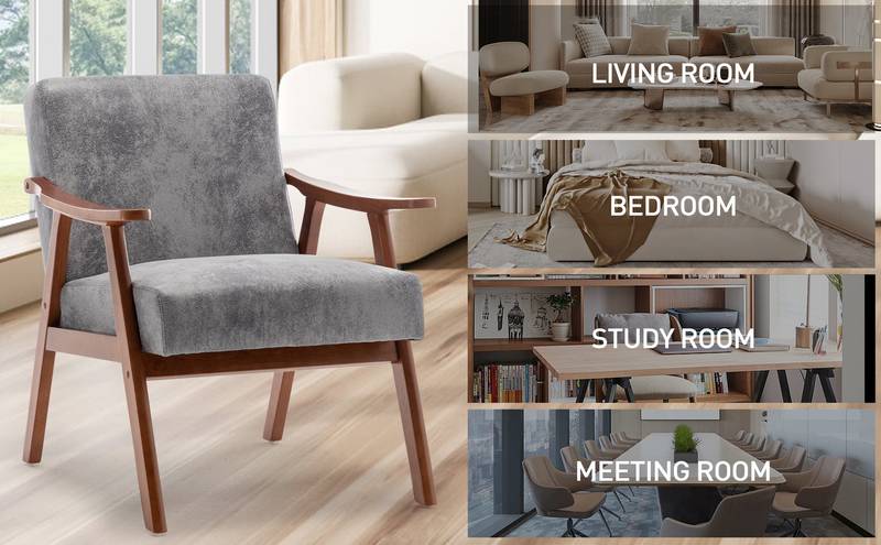 Cozy Wingback Accent Chair
