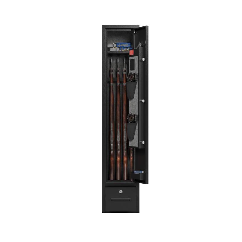 QuickAccess Gun Safe with Removable Shelf and Handy Drawer