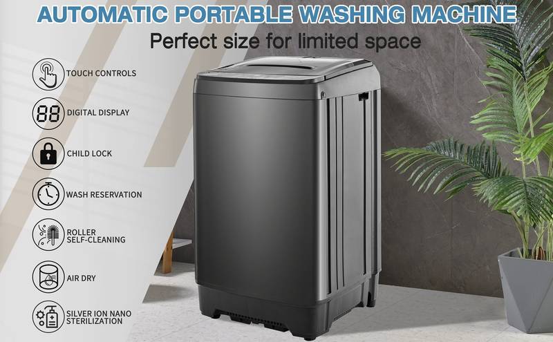 Compact Joy: The Perfect Washer for Small Spaces