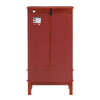 Illuminated Cherry Wine Display Cabinet
