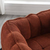 Cozy Foam Bean Bag Lounge Chair with Footstool