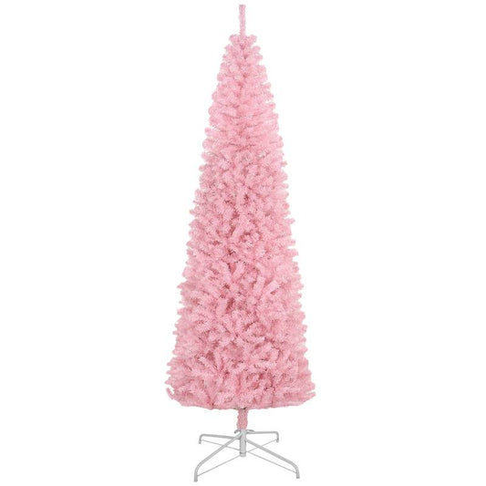 Pink Slim Douglas Fir Christmas Tree