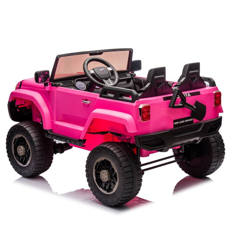 Toyota Adventure Ride-On Car for Kids with Remote Control and Music
