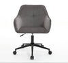 Chic Velvet Rolling Desk Chair
