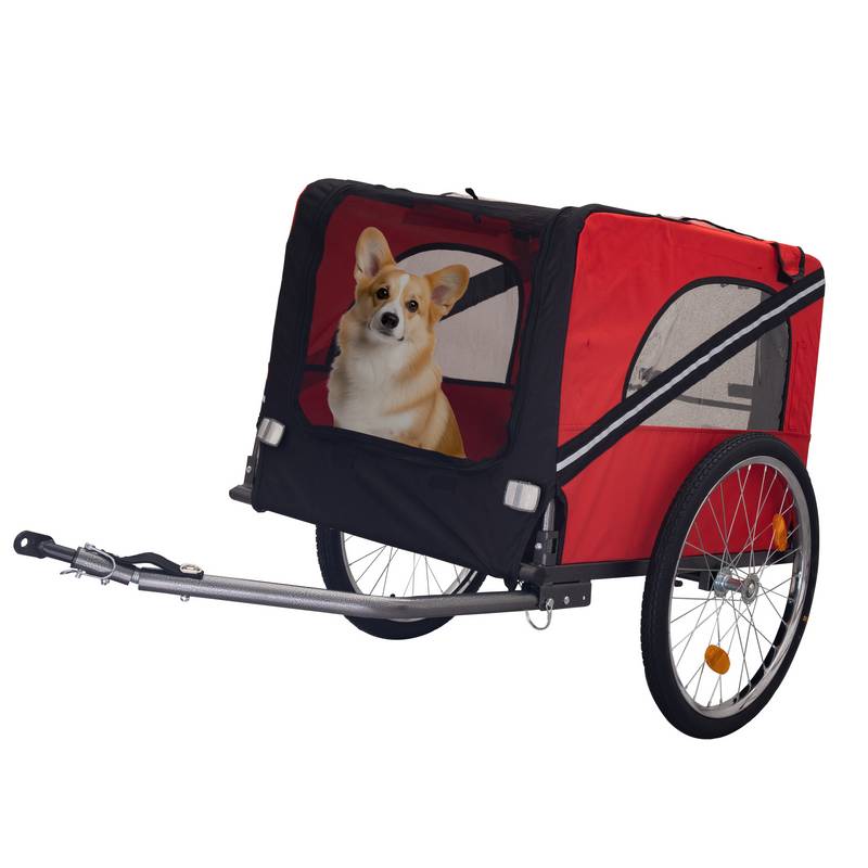 PawTrek Bike Trailer: Pet-Friendly Adventure Cart for Dogs