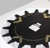 Rustic Gear Mirror - Charming Wall Decor for Any Space