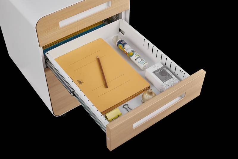 Rolling File Organizer - Stylish Storage on Wheels