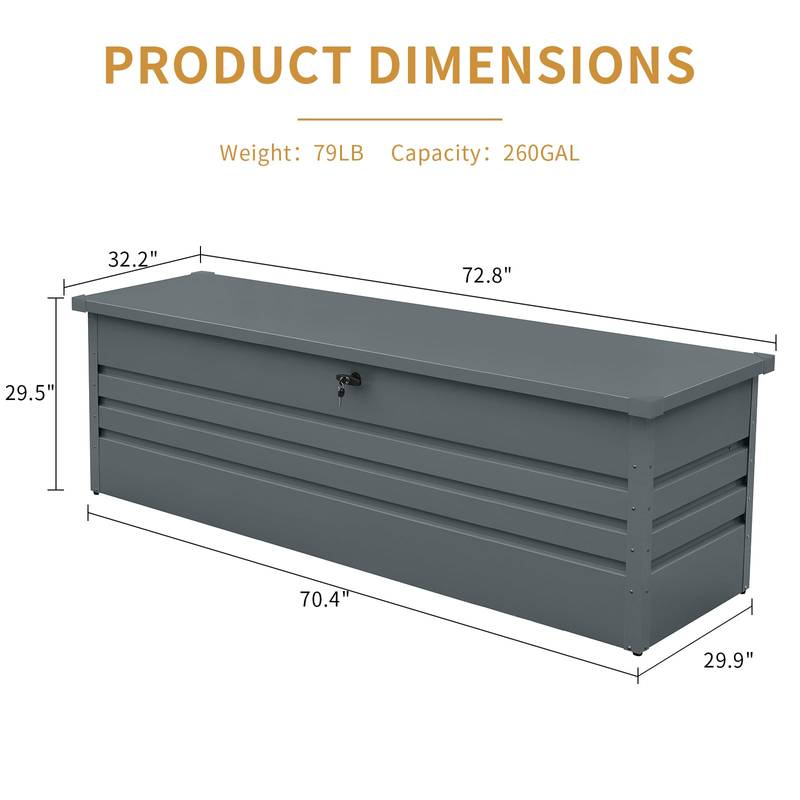 Ultimate Waterproof Outdoor Storage Box