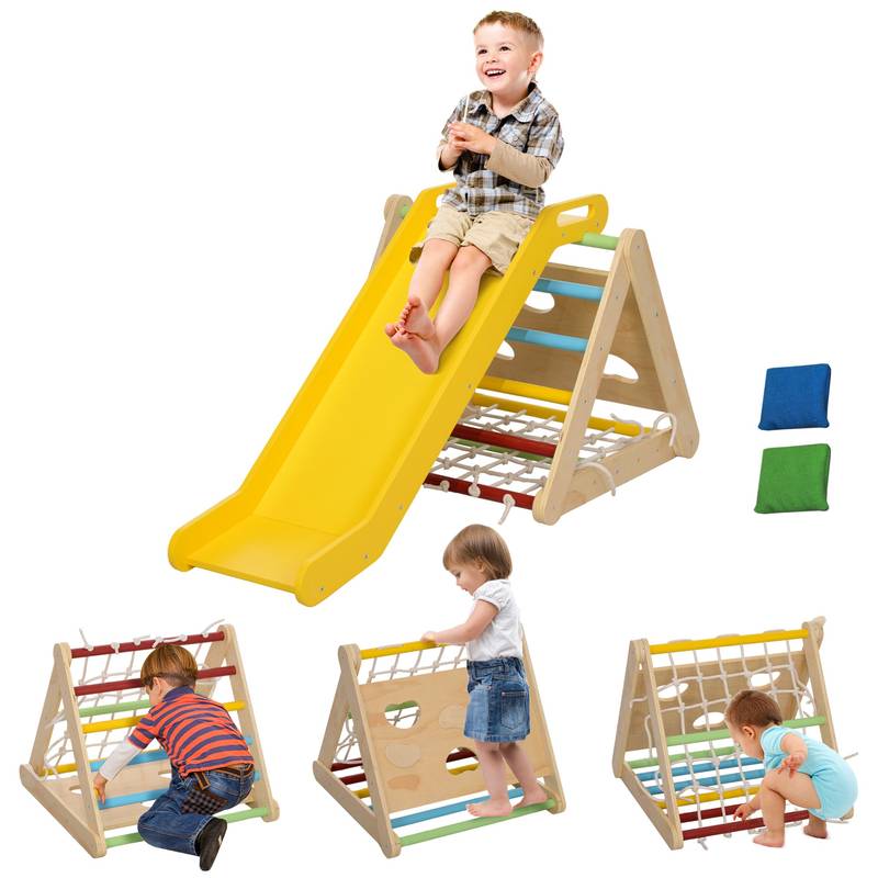 Rainbow Adventure Climber Play Set