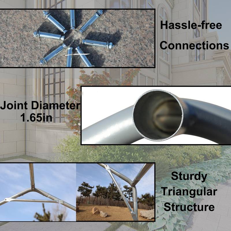 Ultimate Boat Shelter Canopy with Ventilated Windows