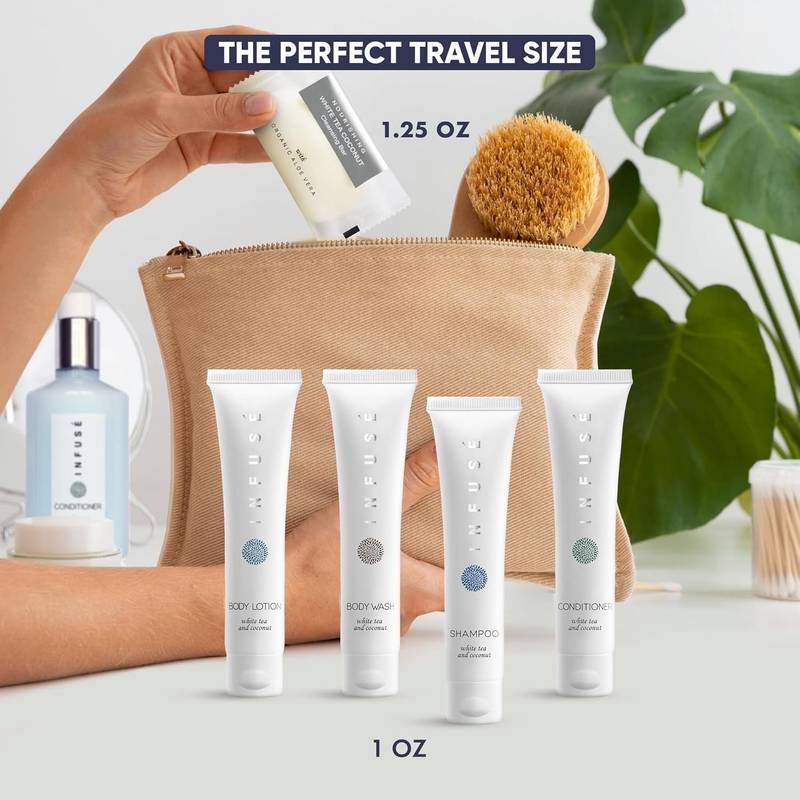 Coconut Bliss Hotel Essentials Set