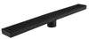 Sleek Linear Shower Drain with Easy-Clean Grate and Hair Strainer