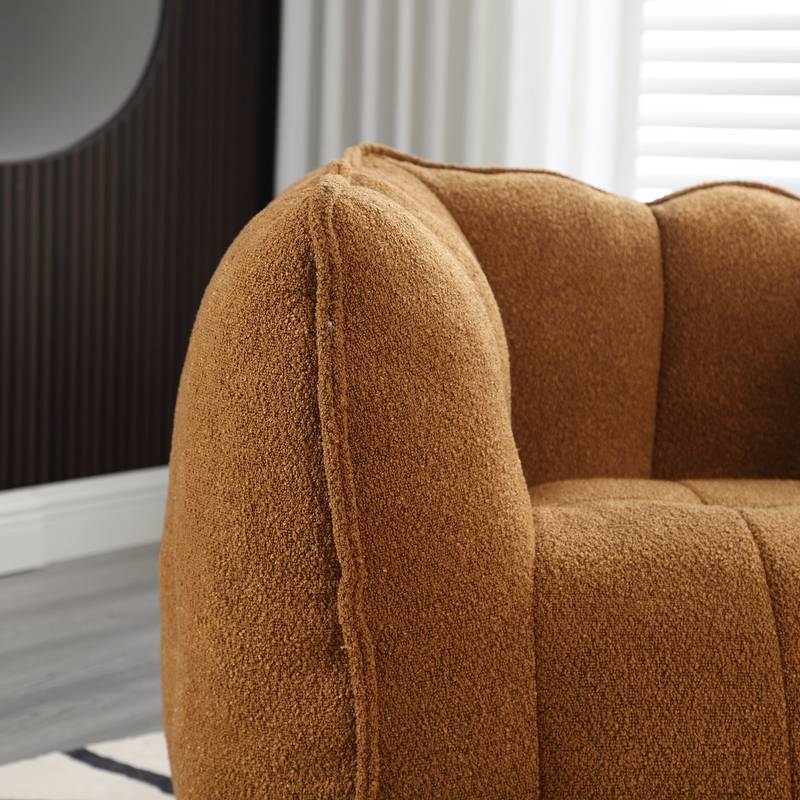 Cozy Foam Bean Bag Chair with Footstool – Perfect for Gaming, Reading, and Relaxing!