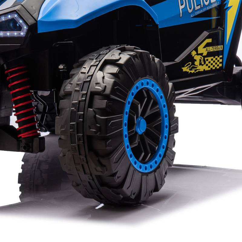 Police Cruiser Kids Ride-On Car with Parental Control