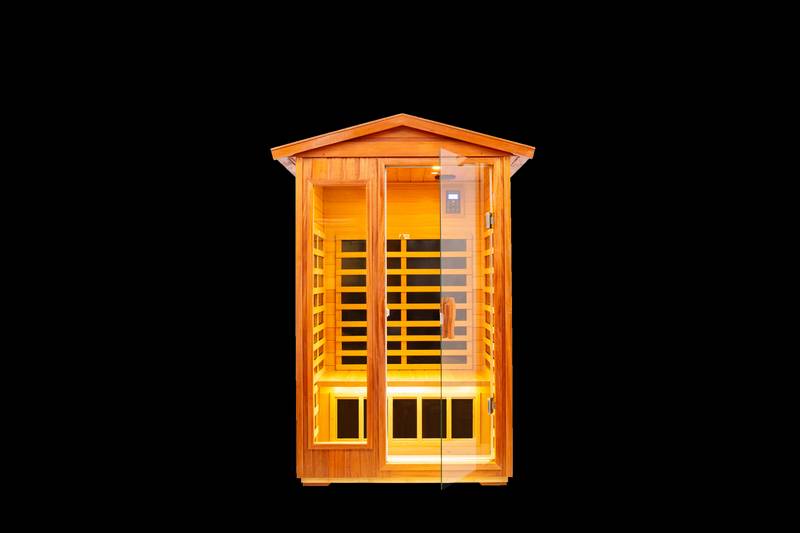 Cozy Wood Escape Sauna for Two