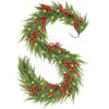 Glowing Faux Spruce Garland