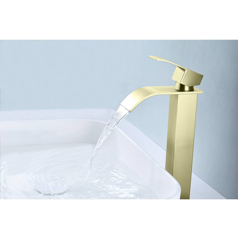 Cascade Twist Bathroom Faucet