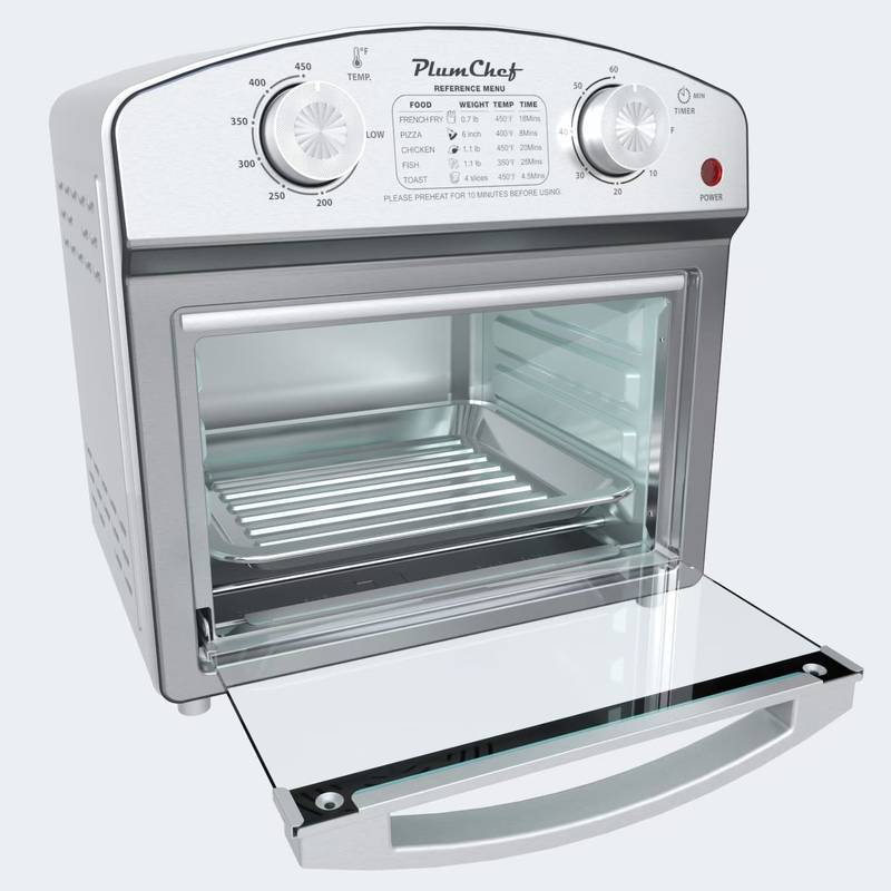 Versatile Silver Convection Oven – Bake, Roast, Toast & More!
