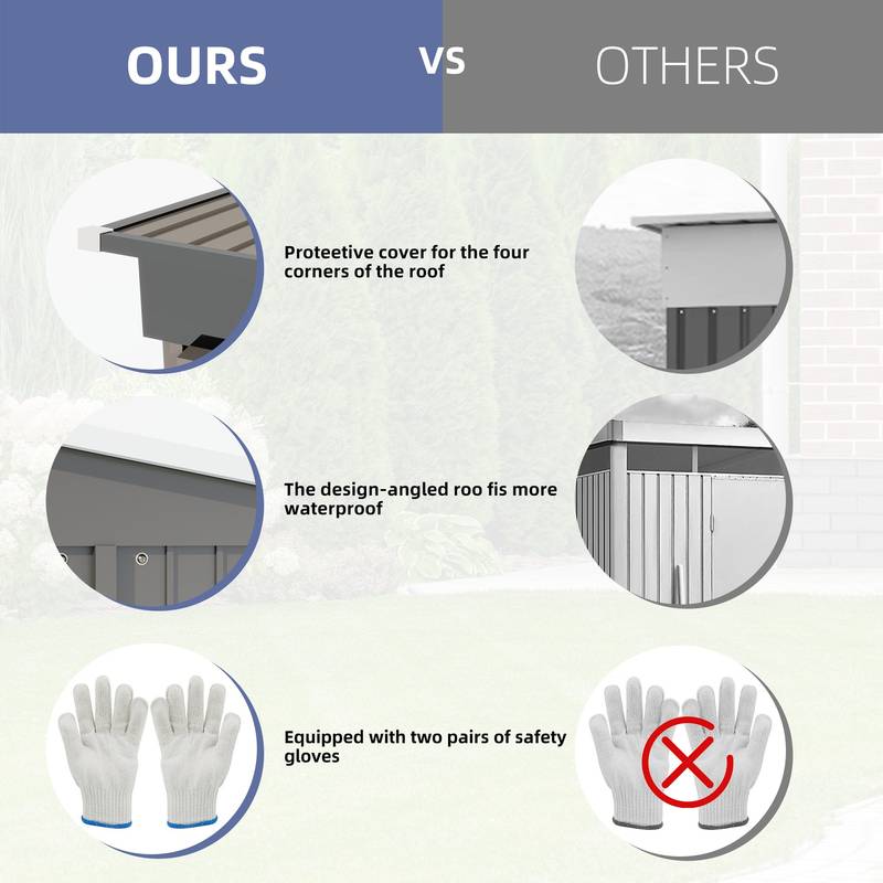 Garden Shield Outdoor Shed