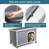 Cozy Outdoor Dog House with Waterproof Roof