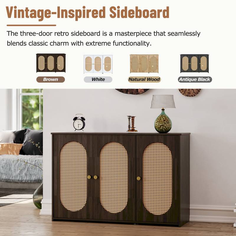 Rattan Chic Retro Sideboard