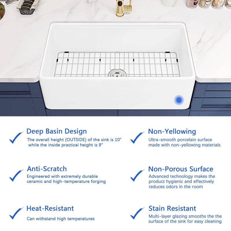 Chic Farmhouse Workstation Sink Set