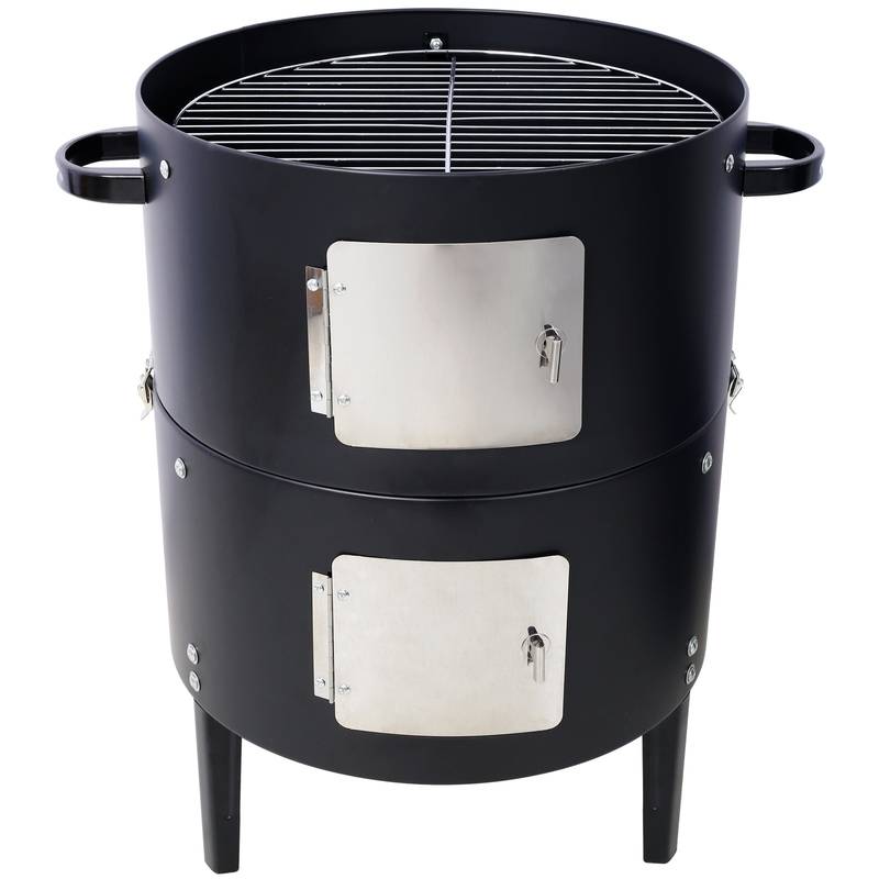 Ultimate Charcoal Smoker Grill - Heavy Duty Outdoor BBQ