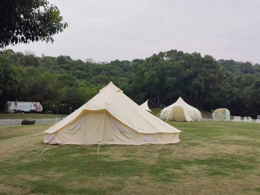 Cozy Canvas Bell Tent for All Seasons