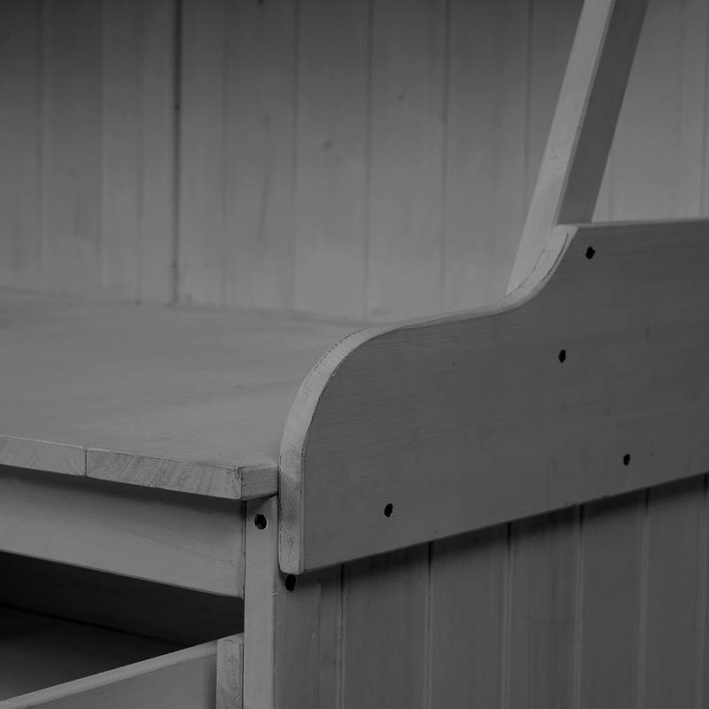 TOPMAX 65-Inch Garden Potting Station - Stylish Storage & Workspace