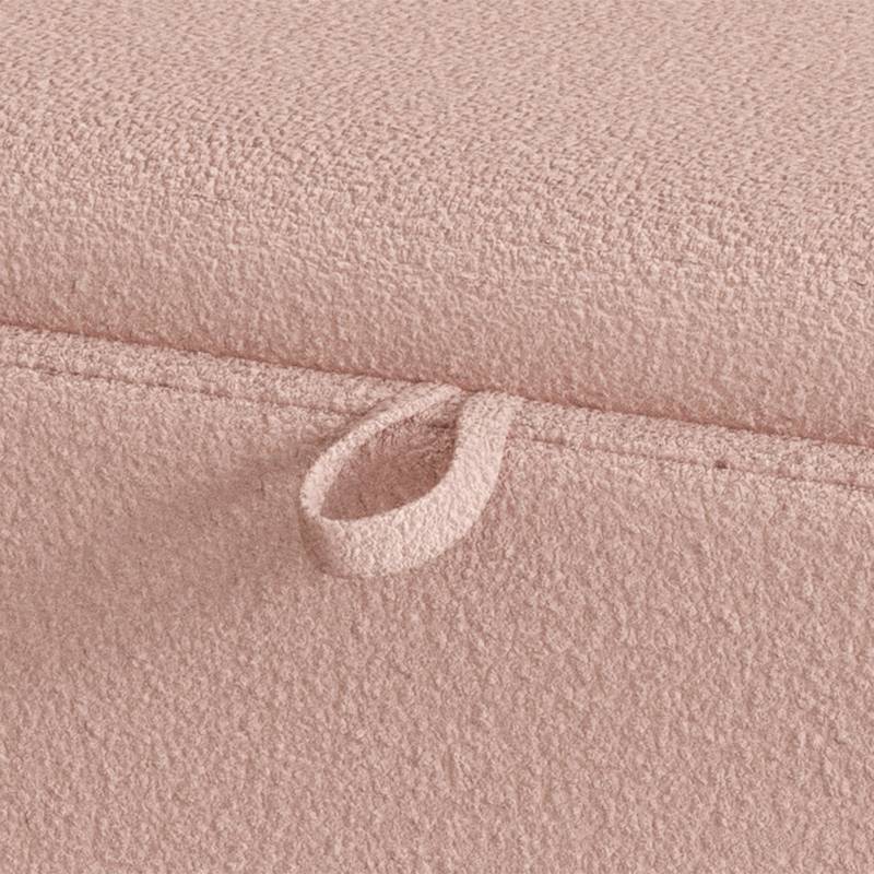 Dreamy Teddy Long Storage Sofa Stool