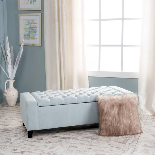 Cozy Guernsey Ottoman