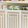 Stylish Wooden Dog Crate with Storage for Large Dogs