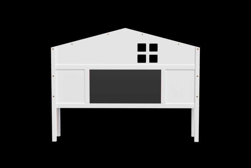 Montessori White Headboard for Full Beds - Customizable Style!
