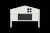 Montessori White Headboard for Full Beds - Customizable Style!
