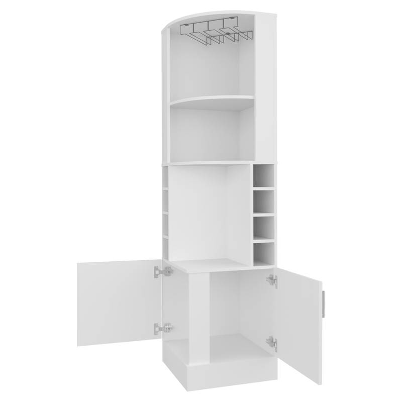 Corner Cheers Bar Cabinet