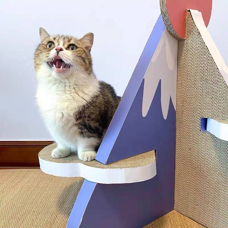 Mount Fuji Cat Scratcher Lounge