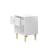 Charming White Nightstand for All Ages