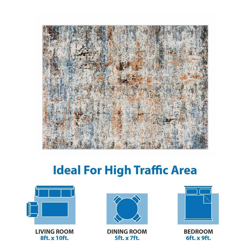 Artful Abstract Rug