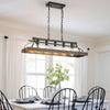 Vintage Charm Black Gold Pendant Light