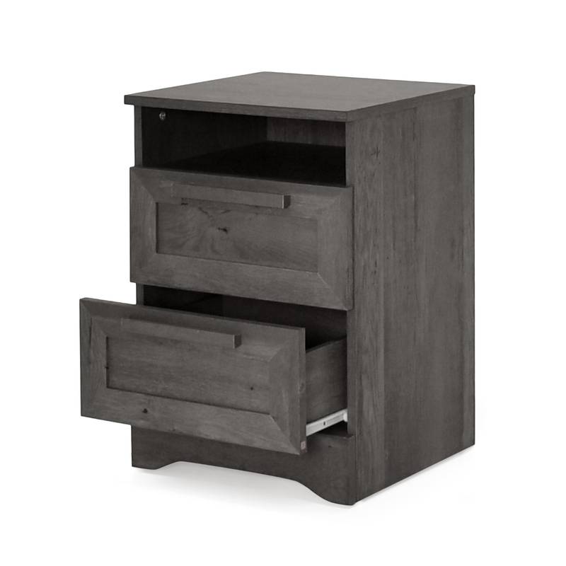 Delaney Double Drawer Nightstand