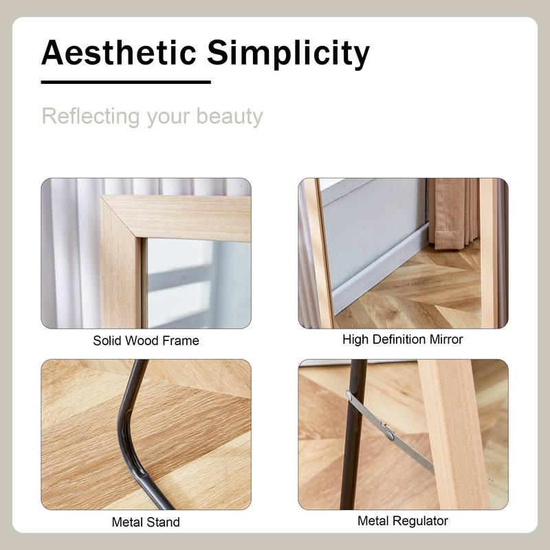 Chic Full-Length Dressing Mirror
