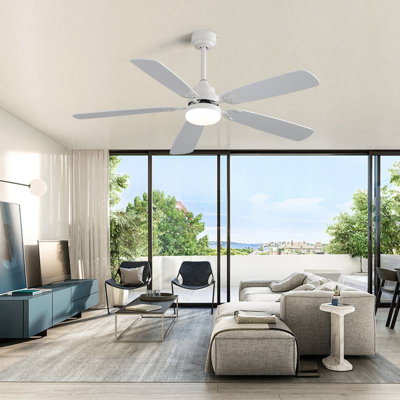 Breezy Bliss Ceiling Fan with Remote and Dimmable Light