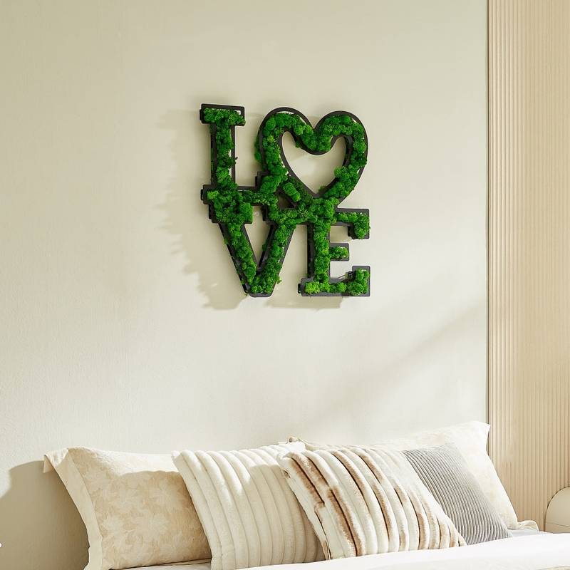 Mossy Love Wall Art