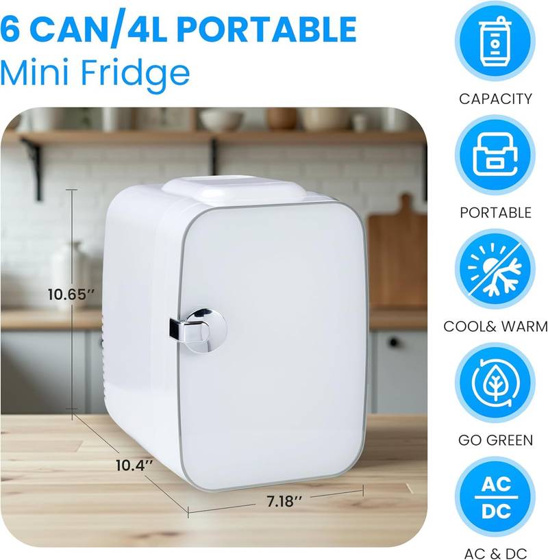 Chill Buddy Portable Mini Fridge