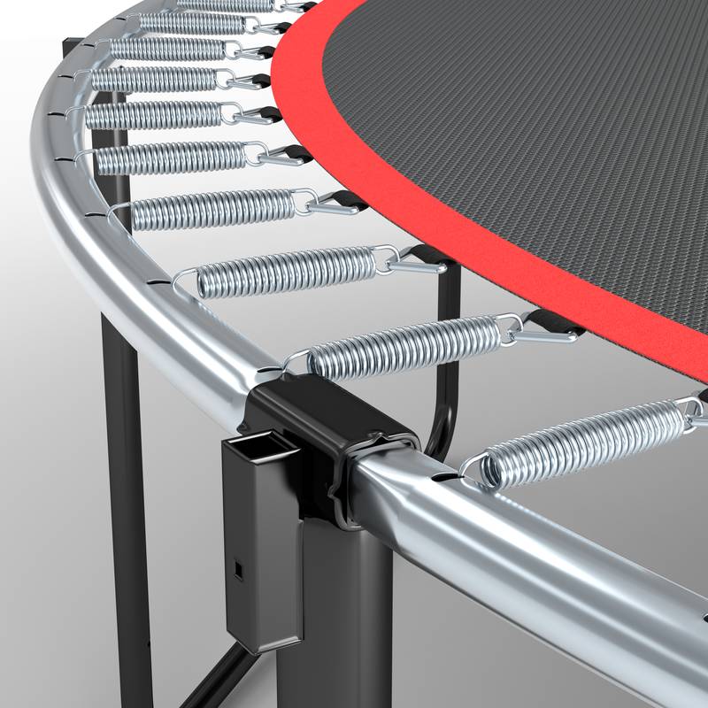 Pumpkin Bounce Trampoline - Black & Red