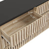 Chic Fluted Storage Cabinet