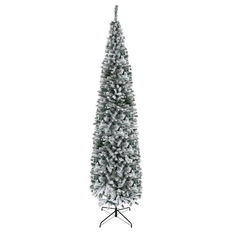 Frosted Slim Christmas Tree