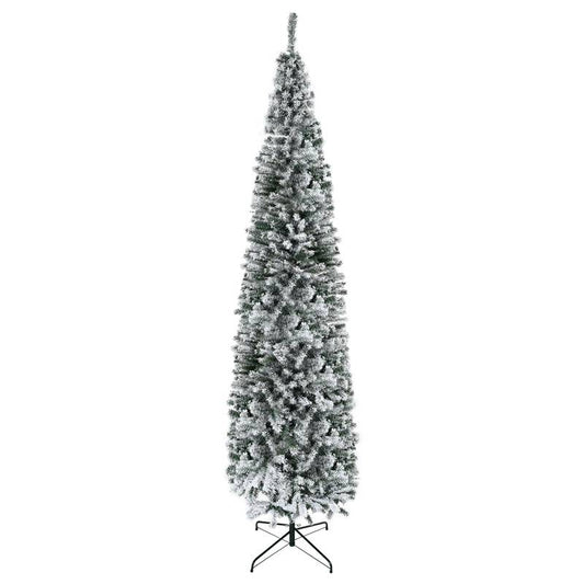 Frosted Slim Christmas Tree